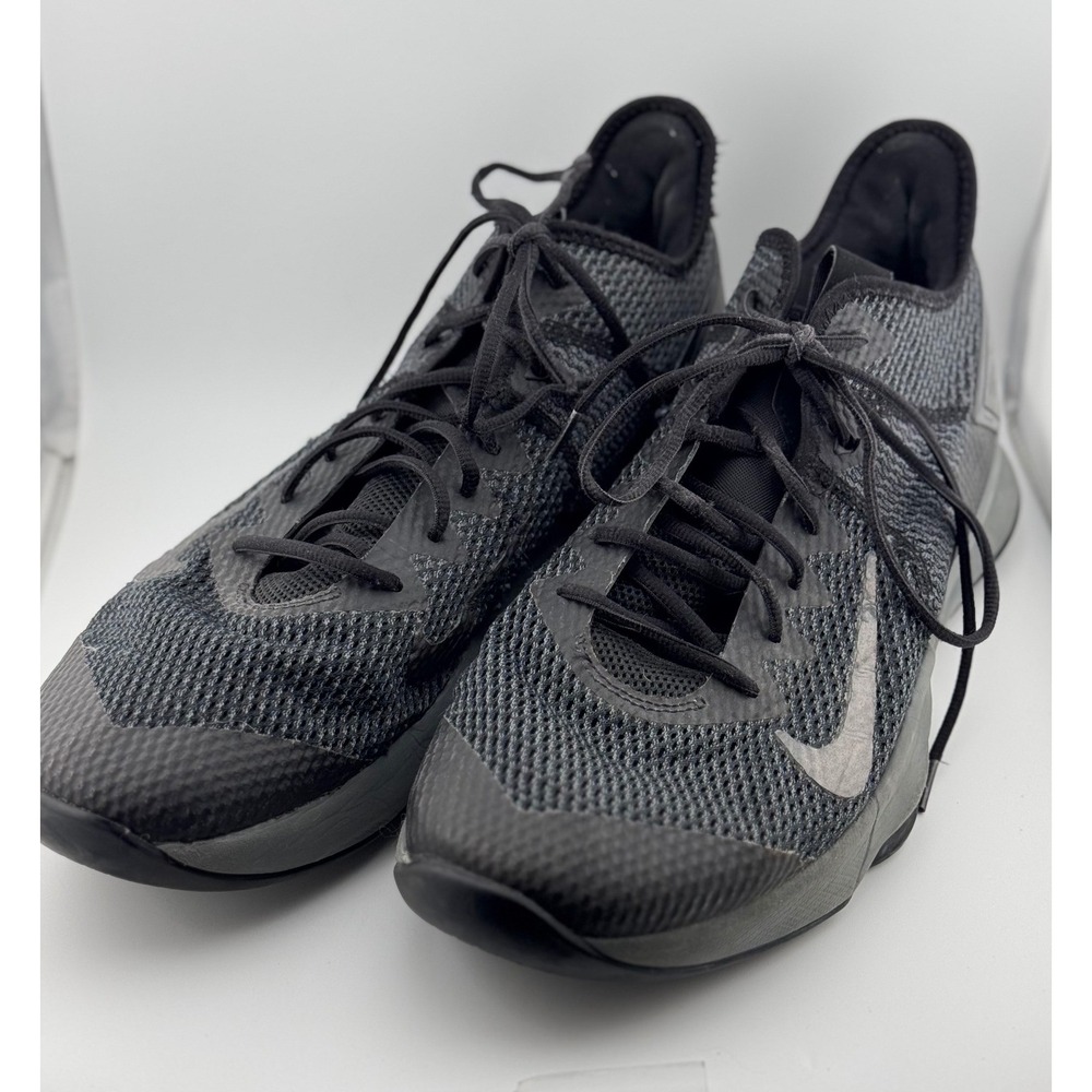 Nike LeBron Witness 4 Mens Basketball Shoes Black Silver Size 14 BV7427 003‎
